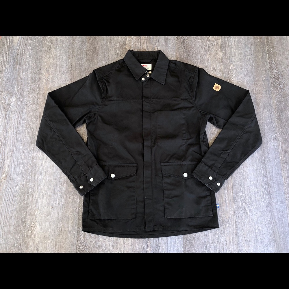 Fjallraven Greenland ZIP Shirt Jacket Black XSmall